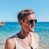 SQUARED WOODEN SUNGLASSES