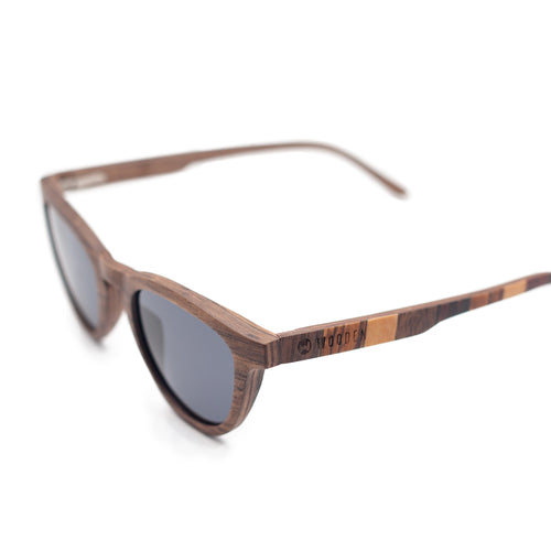 ROUND WOODEN SUNGLASSES