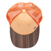 RUST WOODEN CAP