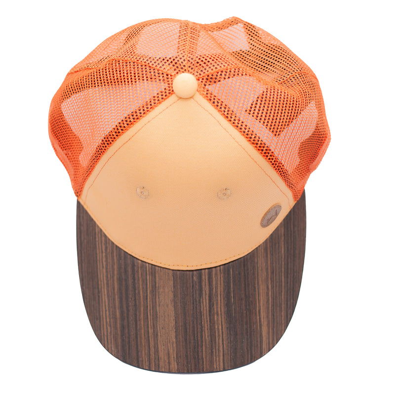 RUST WOODEN CAP