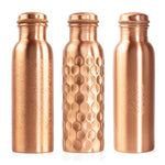 FLOWER OF LIFE COPPER BOTTLE