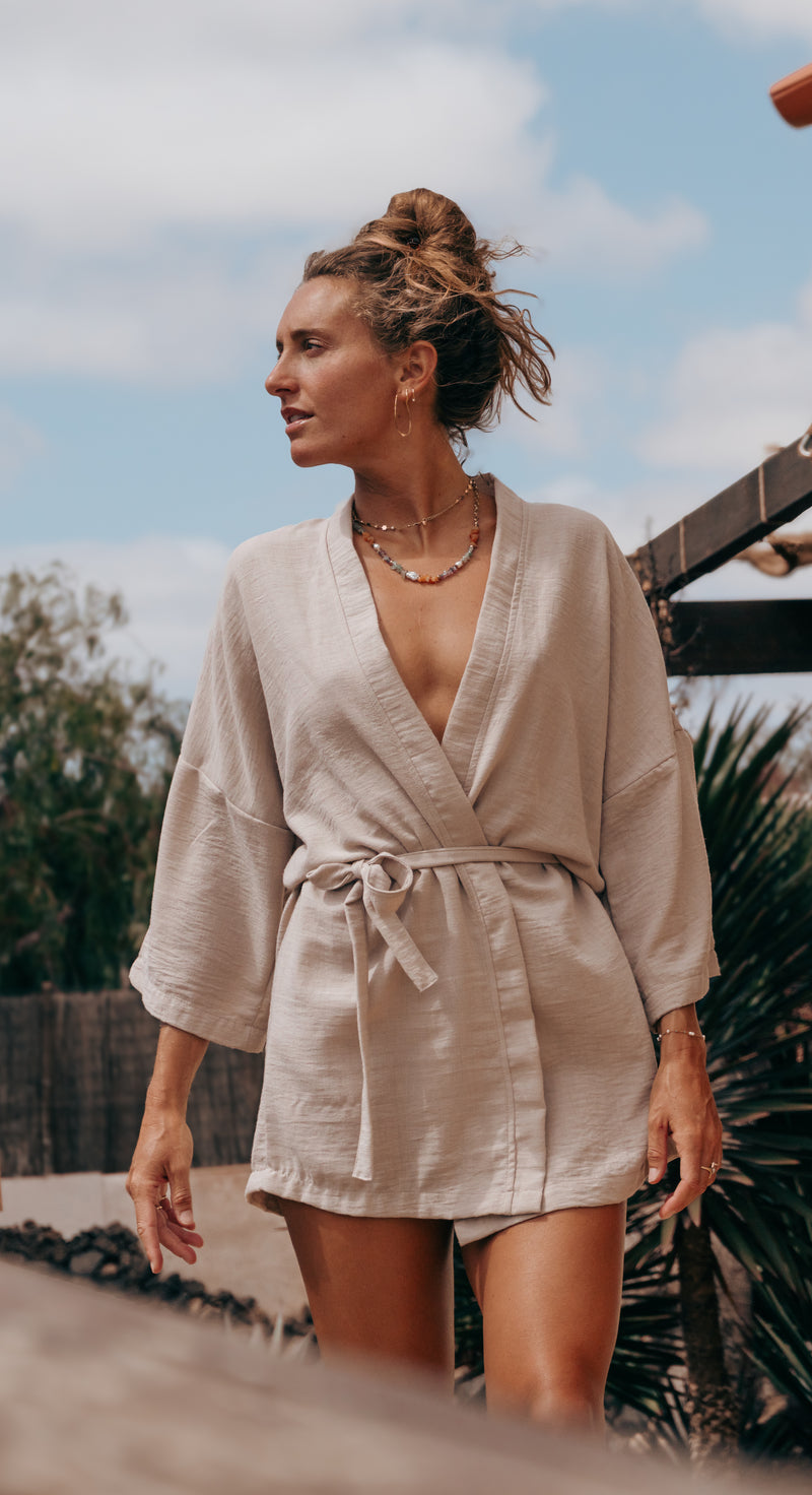 KIMONO YUM BEIGE