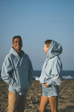 UNISEX ORGANIC MOON OVERSIZED WASHED HOODY