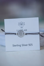 SILVER MANDALA BRACELET