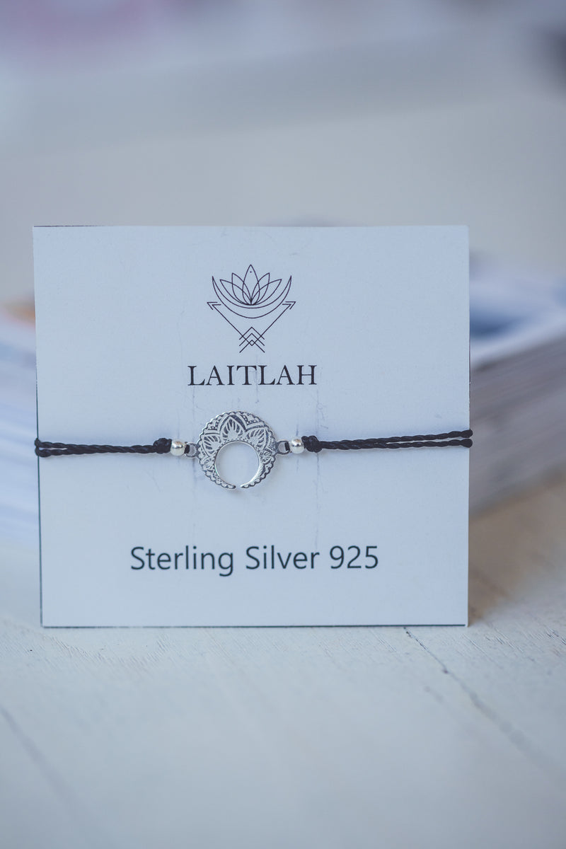 SILVER MOON BRACELET