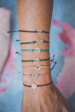 SILVER CHAKRAS BRACELET