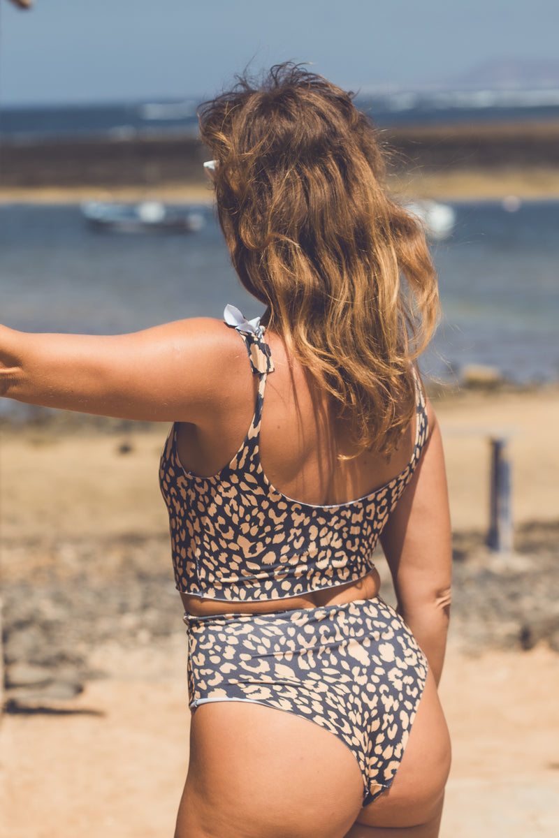 LEOPARD RAW BIKINI