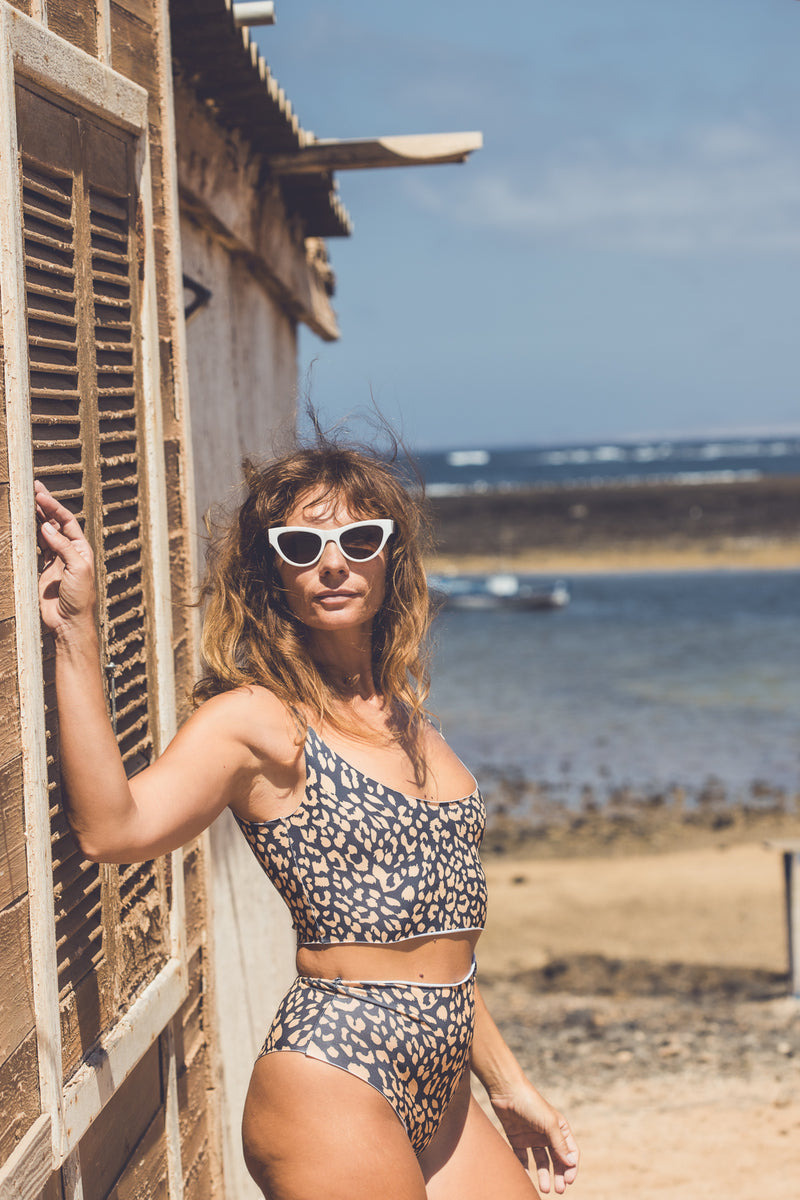 LEOPARD RAW BIKINI