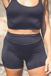 BLACK SHORT LEGGINGS