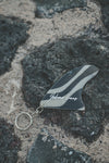 HANDMADE FIN KEY RING