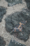 HANDMADE FIN KEY RING