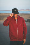 UNISEX ORGANIC MOON ZIP HOODY