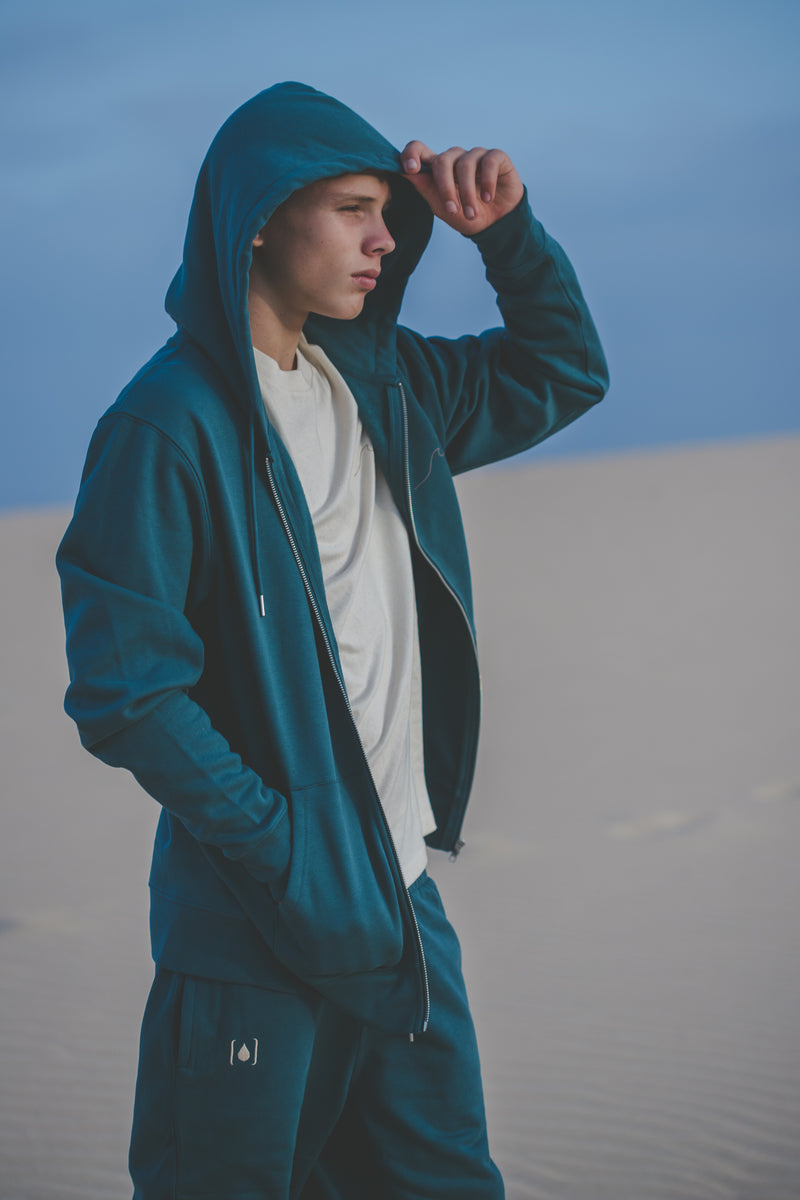 WAVE ZIP HOODY