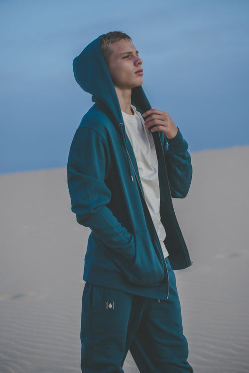 WAVE ZIP HOODY