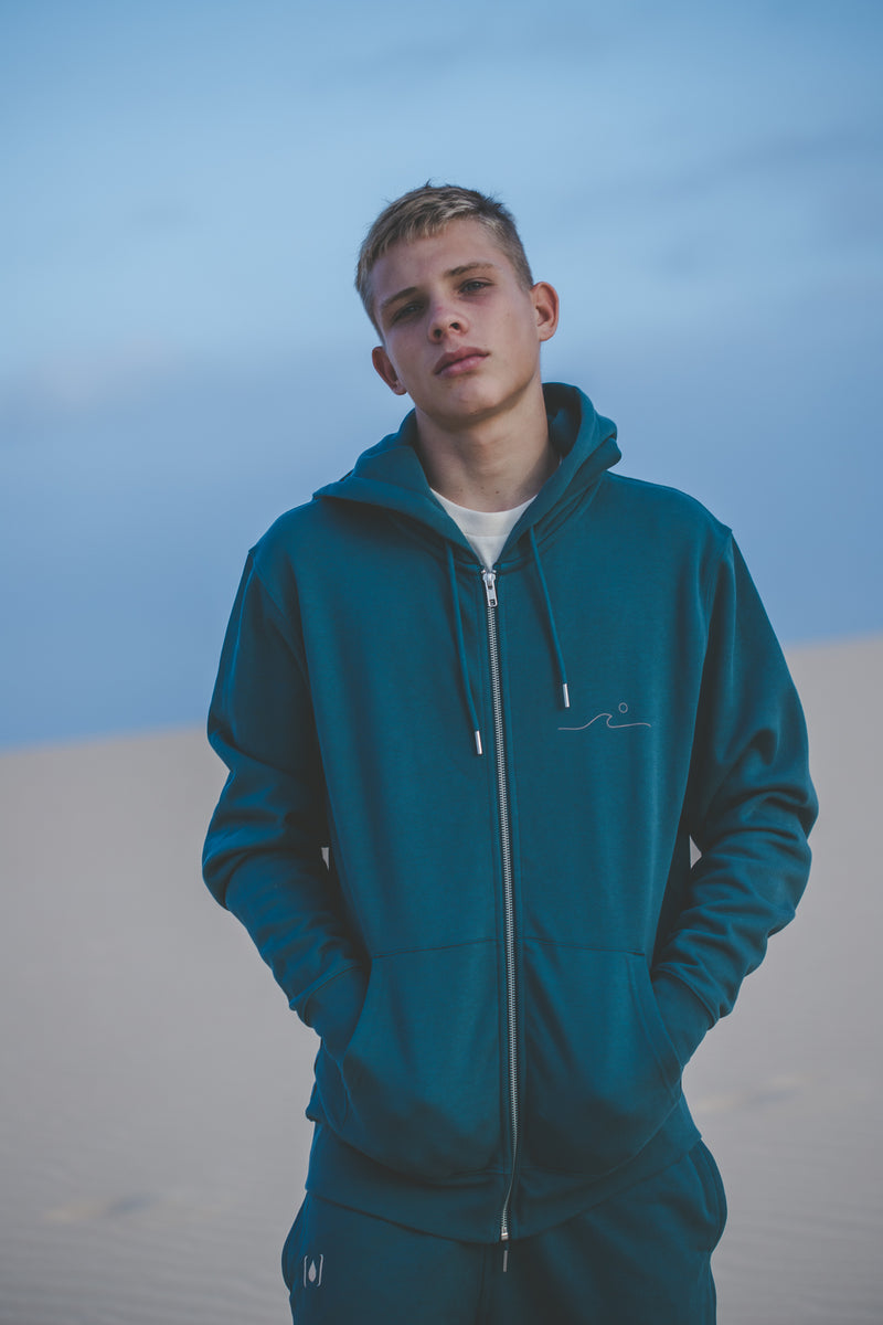 WAVE ZIP HOODY