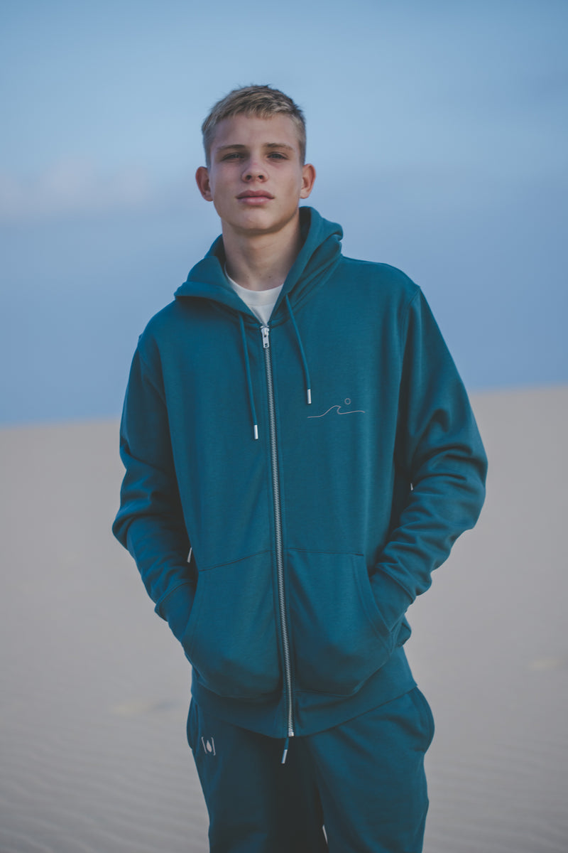 WAVE ZIP HOODY
