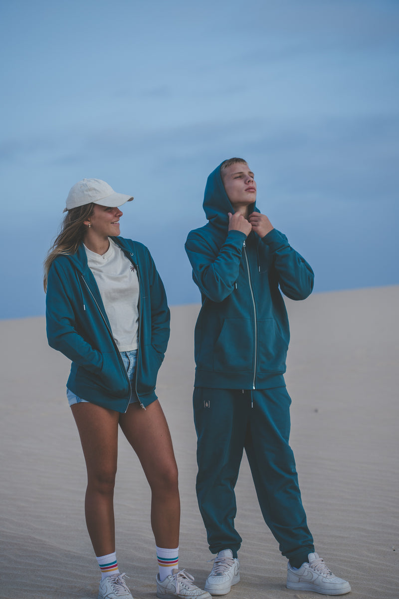 WAVE ZIP HOODY