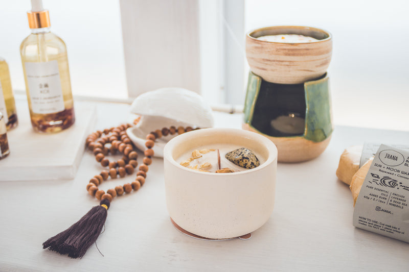 SANDALWOOD BROWN MALA NECKLACE
