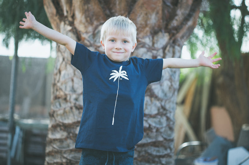 KIDS ORGANIC PALM T-SHIRT