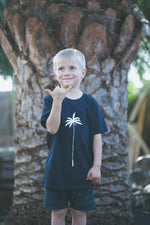 KIDS ORGANIC PALM T-SHIRT