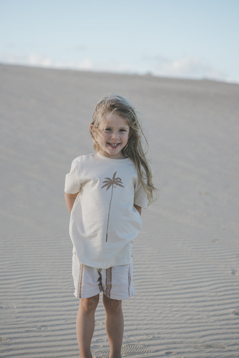 KIDS ORGANIC PALM T-SHIRT