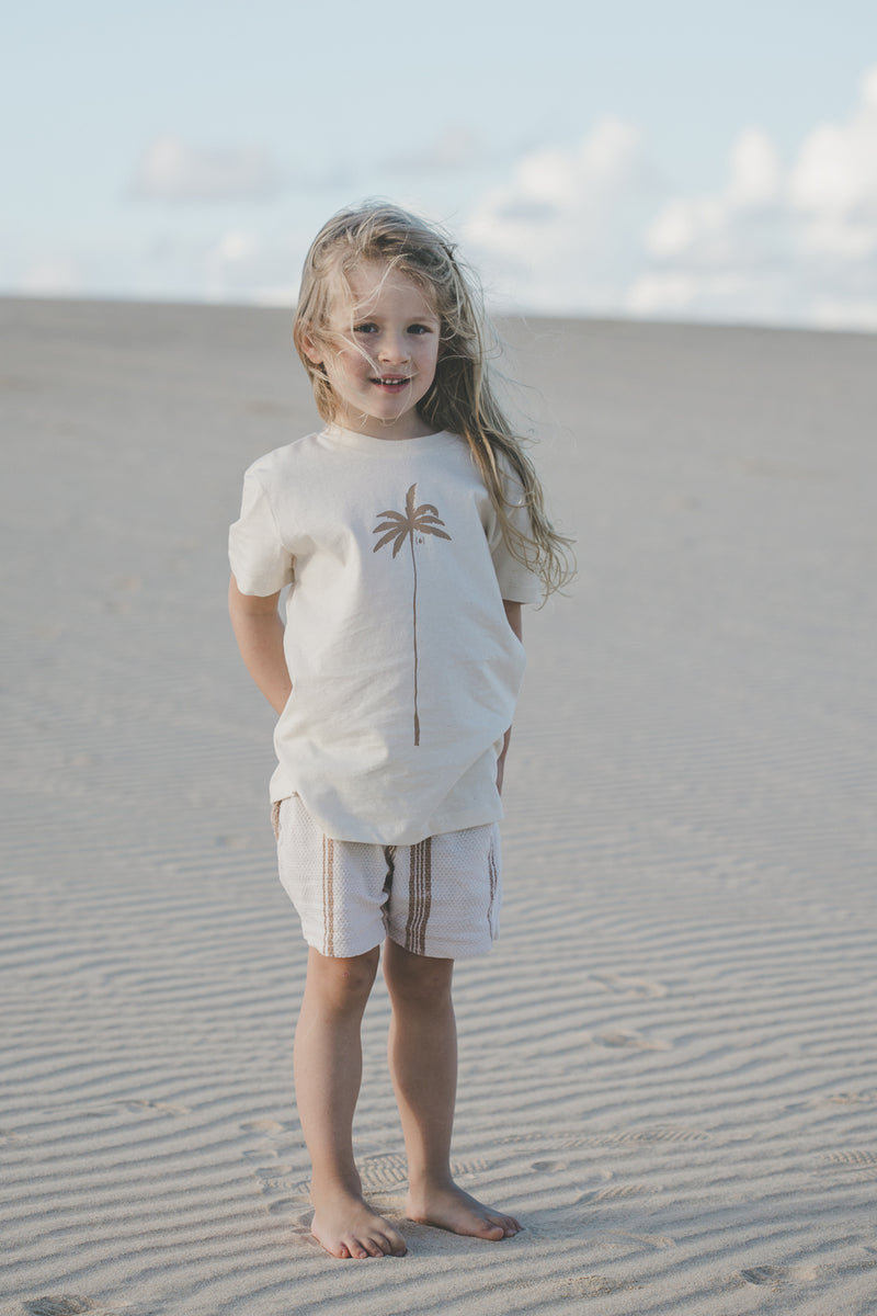 KIDS ORGANIC PALM T-SHIRT