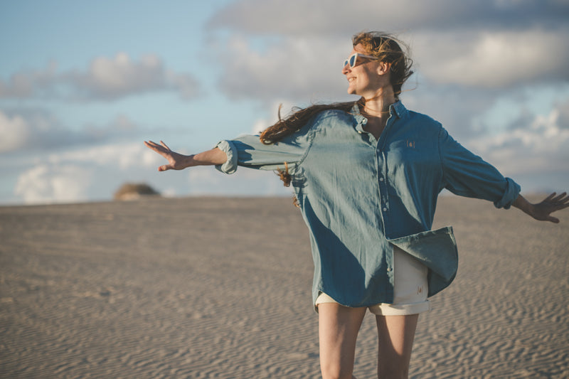 UNISEX ORGANIC DENIM SHIRT