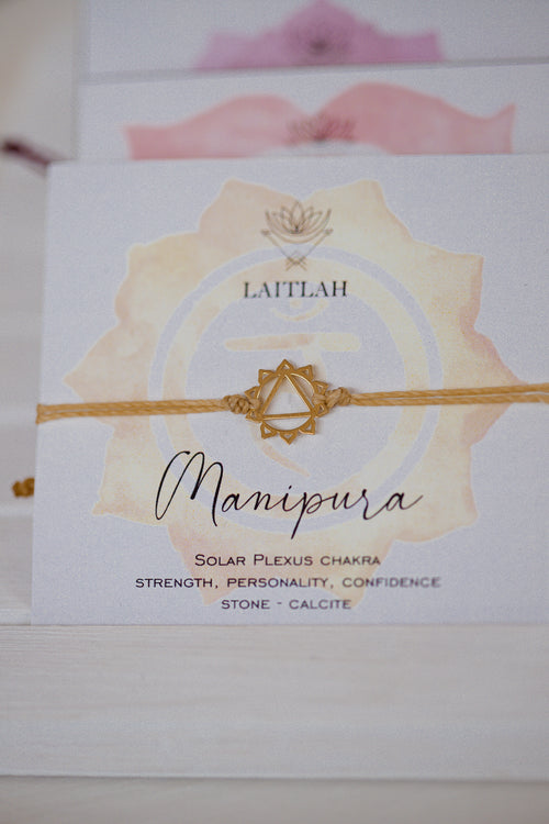 GOLD CHAKRAS BRACELET