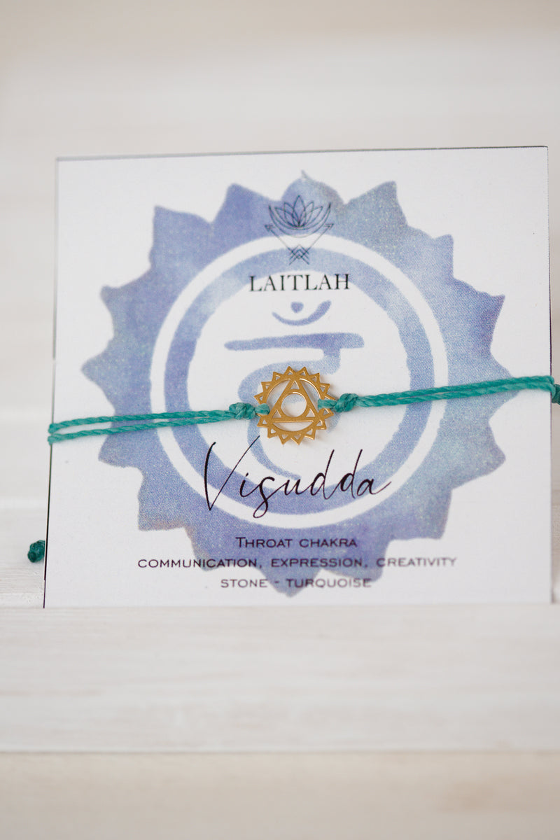 GOLD CHAKRAS BRACELET