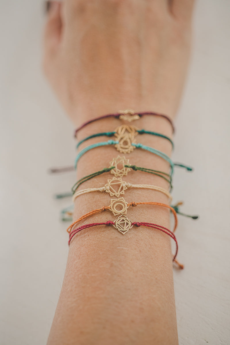 GOLD CHAKRAS BRACELET