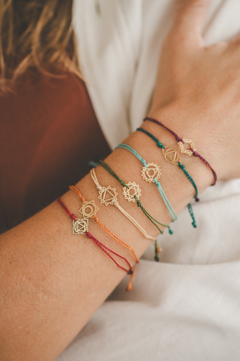 GOLD CHAKRAS BRACELET