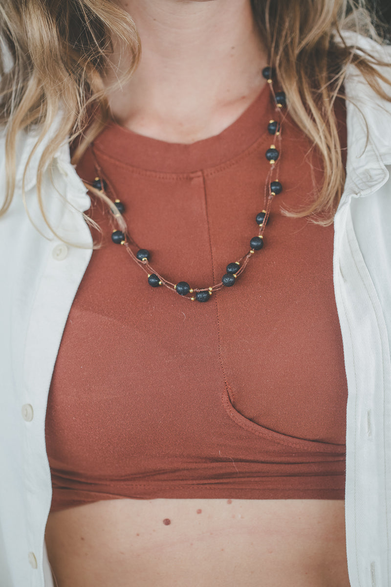 LAVA CHOKER NECKLACE