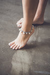 SHELLS MACRAME ANKLET