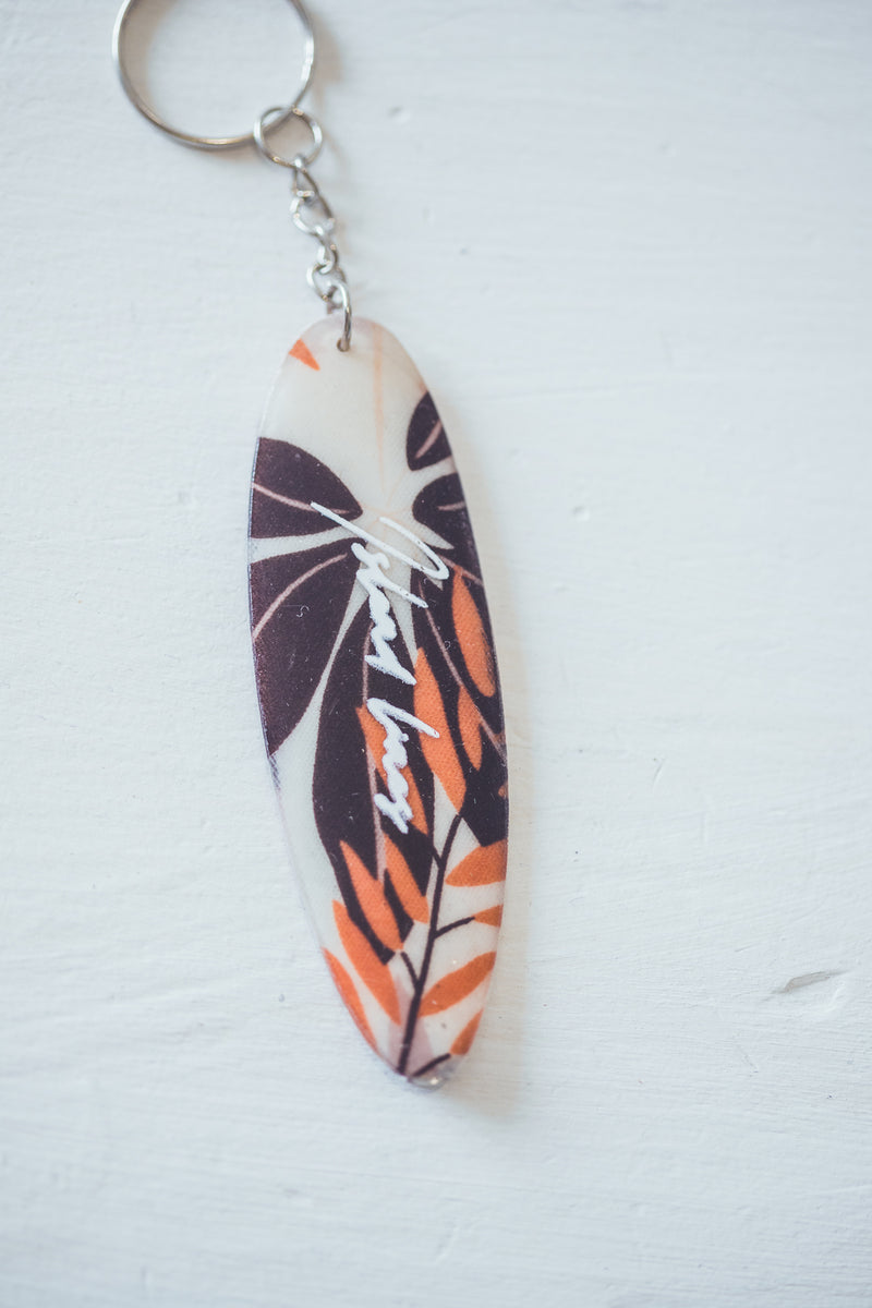 HANDMADE SURF KEY RING