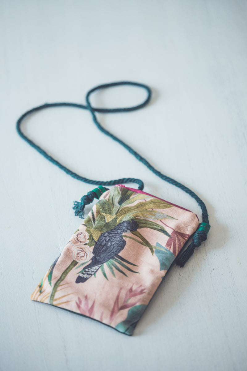 BIRDS PARADISE PHONE BAG