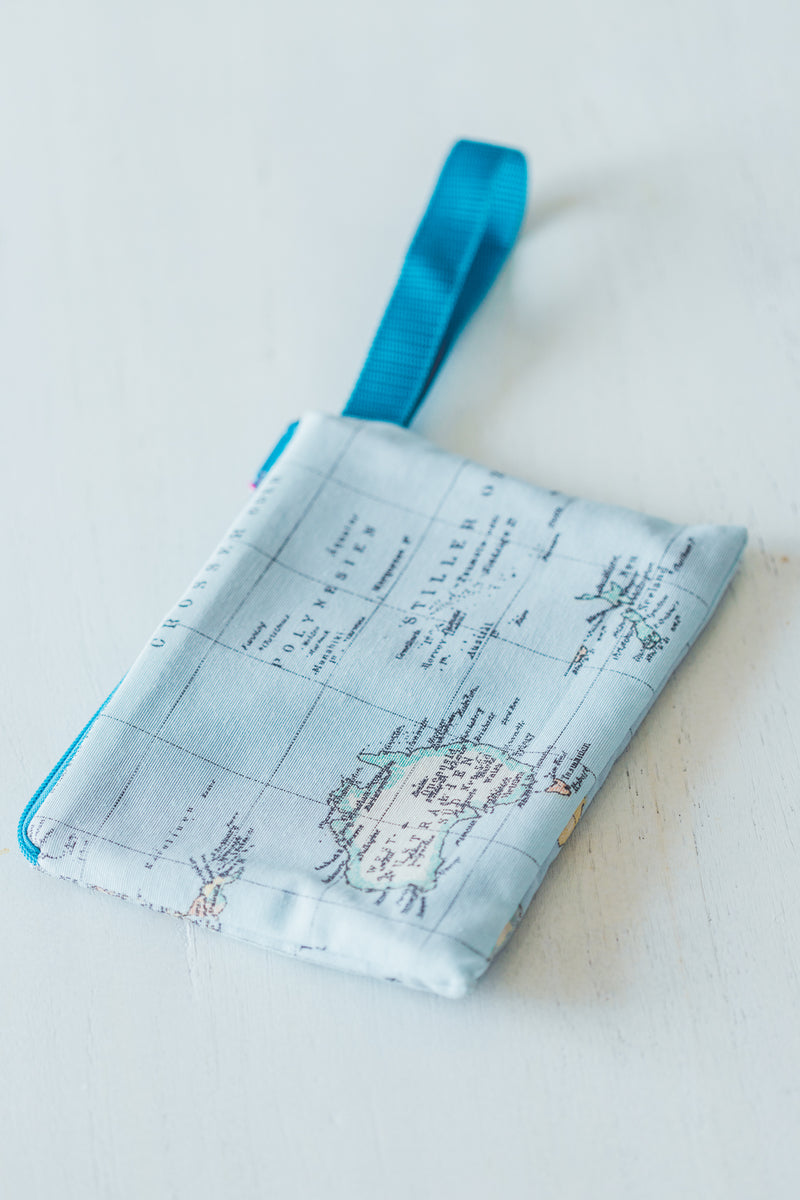 WORLD MAP HANDBAG