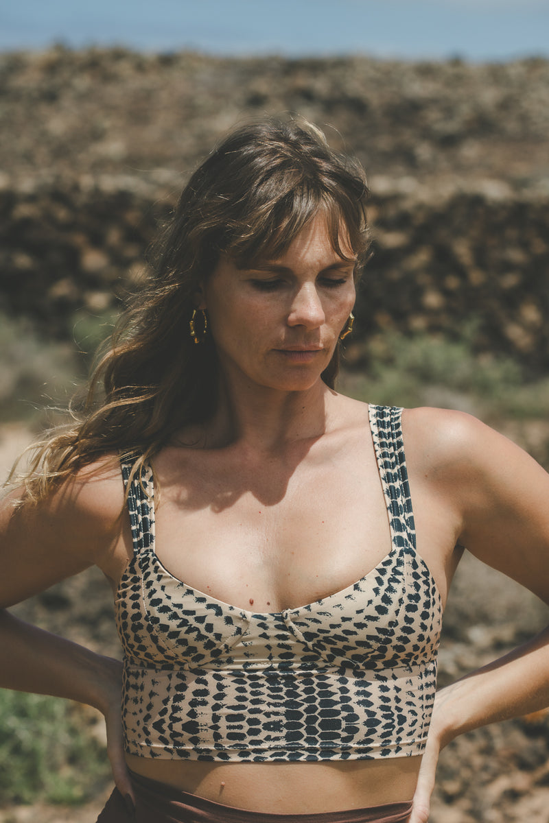 SNAKE CORZET TOP
