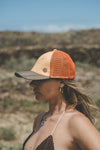 RUST WOODEN CAP