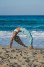 AZURE FAN LEGGINGS