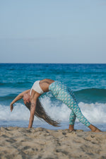 AZURE FAN LEGGINGS