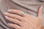 TURQUOISE SILVER RING