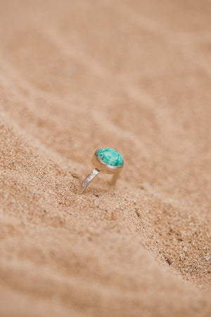 TURQUOISE SILVER RING