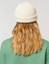 UNISEX ORGANIC RIBBED BEANIE