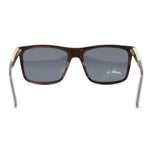 SQUARED WOODEN SUNGLASSES
