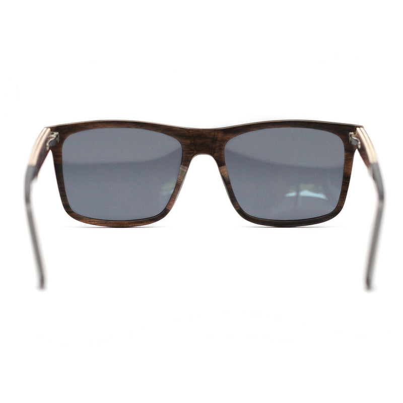 SQUARED WOODEN SUNGLASSES