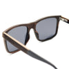SQUARED WOODEN SUNGLASSES