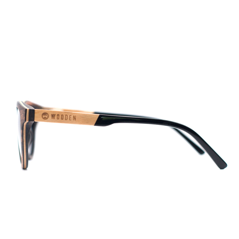 ROUND WOODEN SUNGLASSES