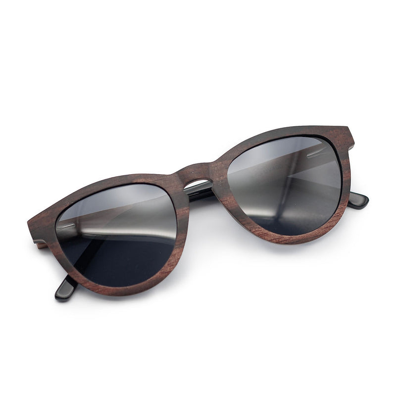 ROUND WOODEN SUNGLASSES