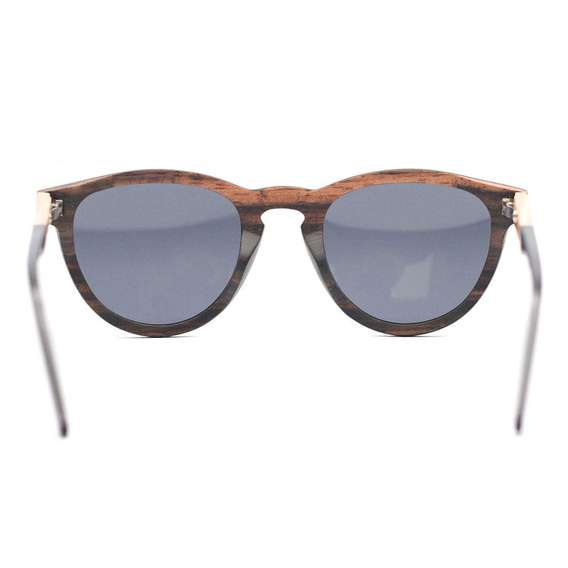 ROUND WOODEN SUNGLASSES