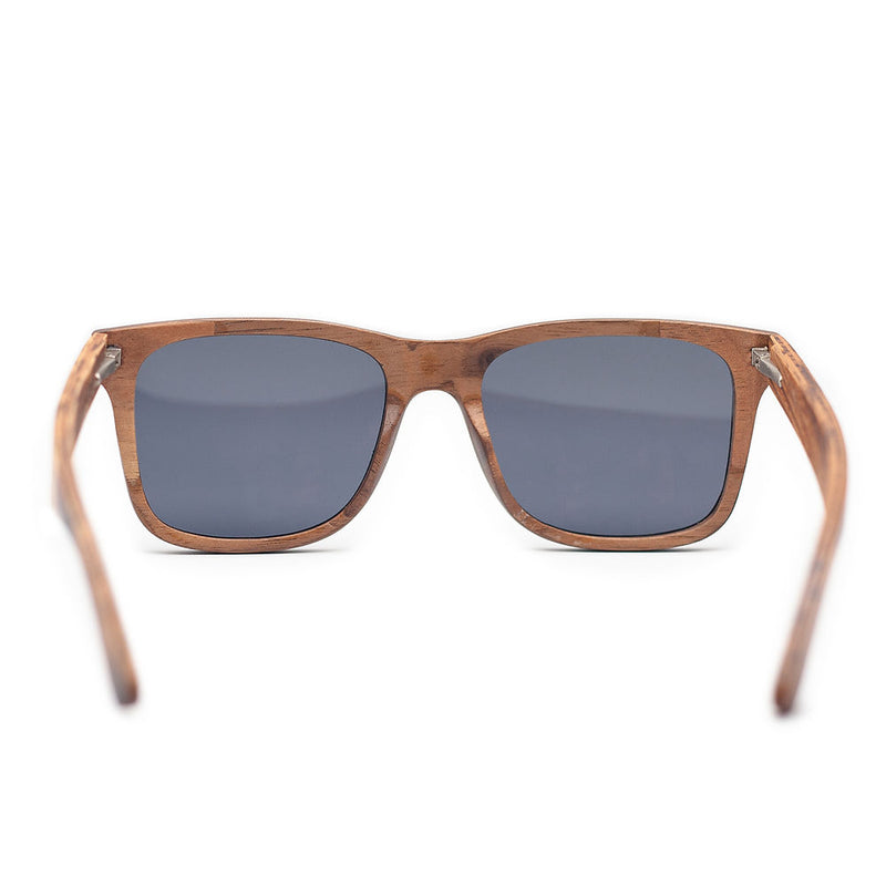 SQUARED WOODEN SUNGLASSES